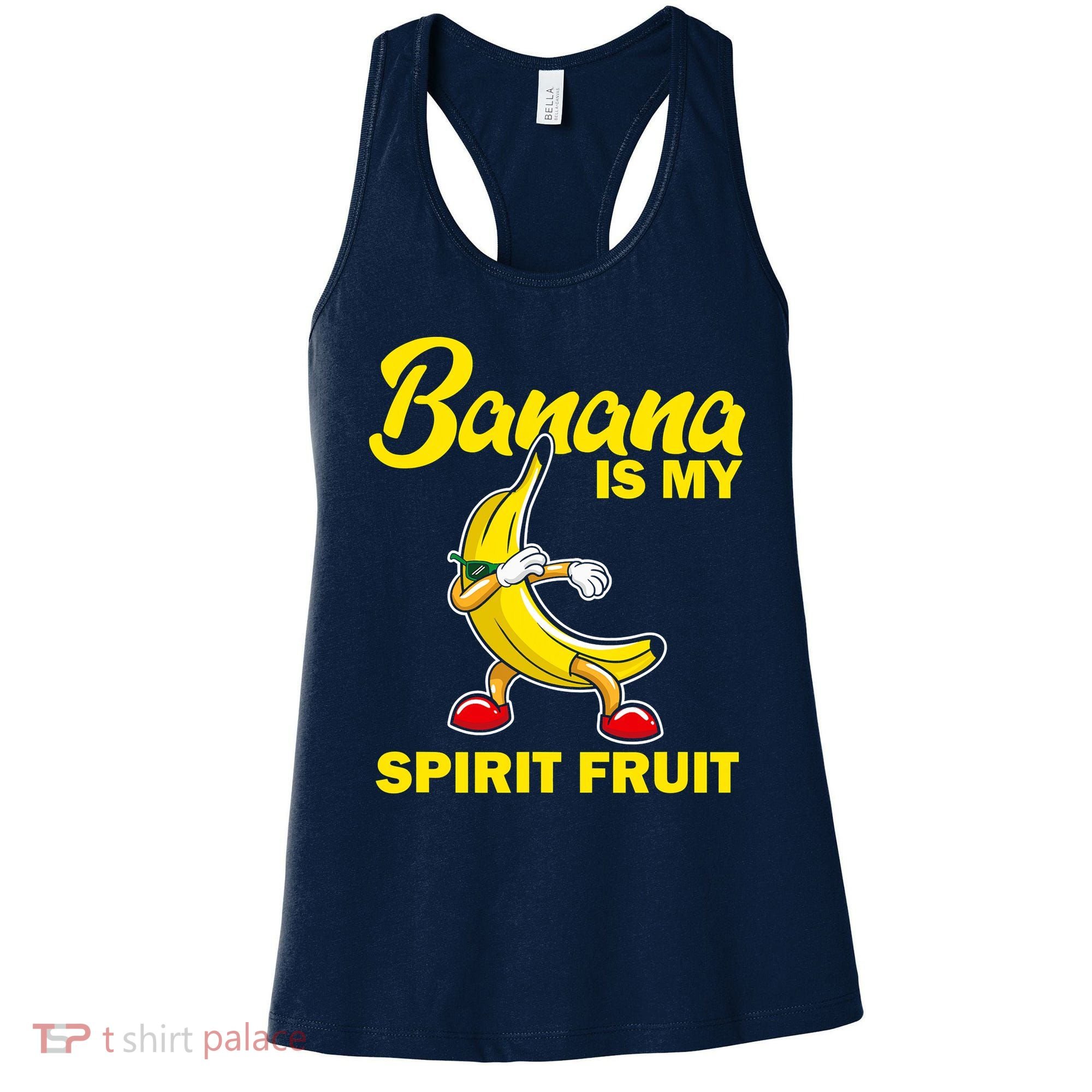 Banana Is My Spirit Fruit Funny Dancing Banana Squad Women's Tank Top