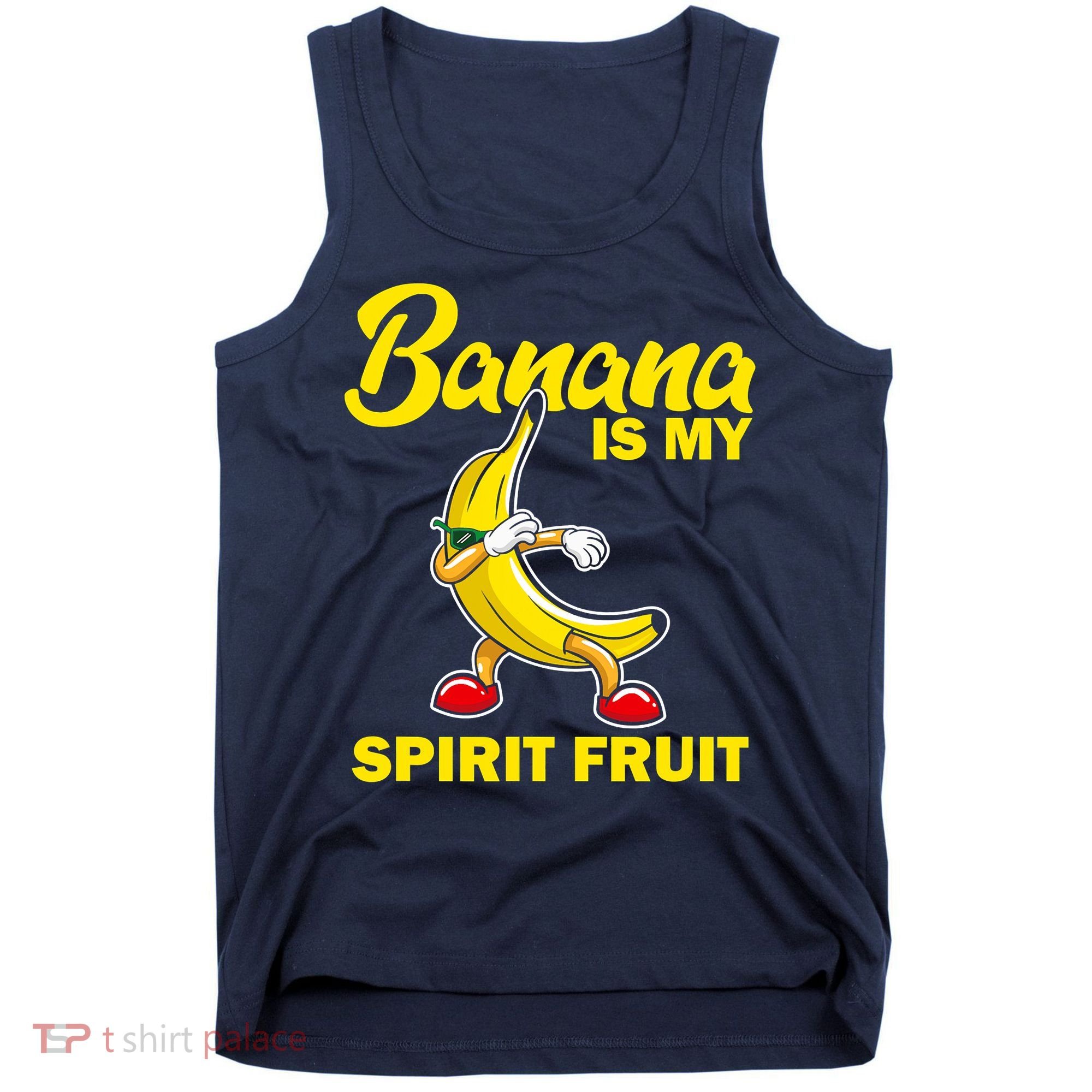 Banana Is My Spirit Fruit Funny Dancing Banana Squad Tank Top
