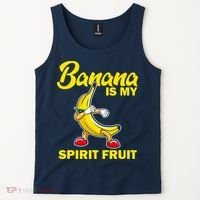 Banana Is My Spirit Fruit Funny Dancing Banana Squad Tank Top thumb 2