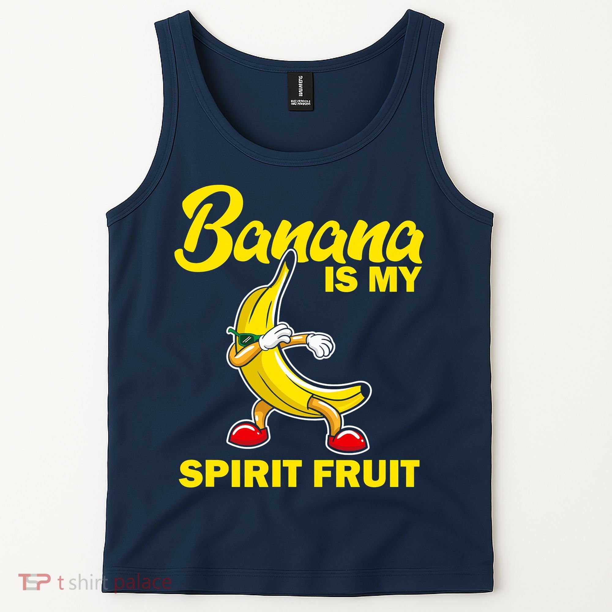 Banana Is My Spirit Fruit Funny Dancing Banana Squad Tank Top