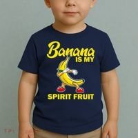 Banana Is My Spirit Fruit Funny Dancing Banana Squad Toddler T-Shirt thumb 2