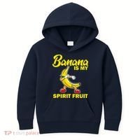Banana Is My Spirit Fruit Funny Dancing Banana Squad Kids Hoodie thumb 0