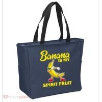 Banana Is My Spirit Fruit Funny Dancing Banana Squad Tote Bag thumb 2
