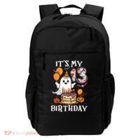 Boo ItS My 13th Birthday Halloween Ghost 13 Years Old Bday Gift Backpack thumb 0