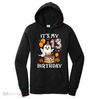 Boo ItS My 13th Birthday Halloween Ghost 13 Years Old Bday Gift Women's Hoodie thumb 0