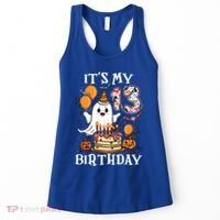 Boo ItS My 13th Birthday Halloween Ghost 13 Years Old Bday Gift Women's Tank Top thumb 0