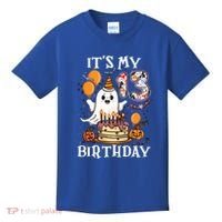 Boo ItS My 13th Birthday Halloween Ghost 13 Years Old Bday Gift Kids T-Shirt thumb 0