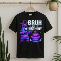 Bruh Its My Birthday Llama Pinata Boy Girl Family Party Bday T-Shirt thumb 2