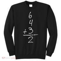 Baseball Inspired Math 6 4 3 2 Double Play Sweatshirt thumb 0
