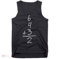 Baseball Inspired Math 6 4 3 2 Double Play Tank Top thumb 0
