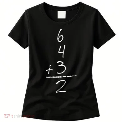 Baseball Inspired Math 6 4 3 2 Double Play Women's T-Shirt