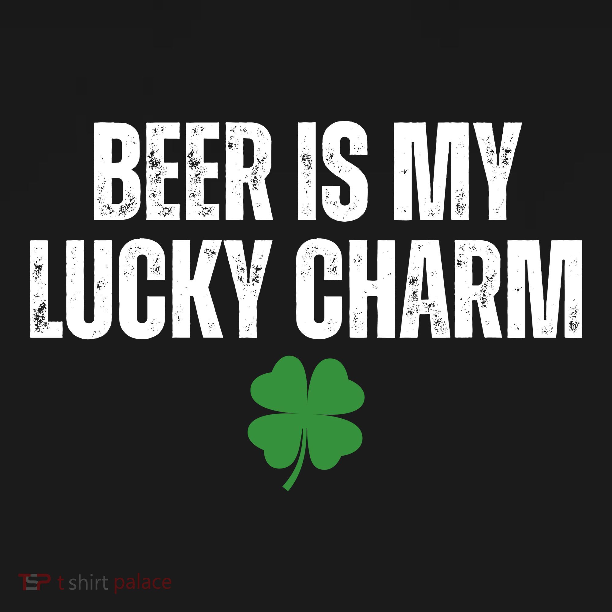 Beer Is My Lucky Charm Funny St Patricks Day Sweatshirt