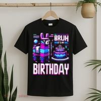 Bruh Its My Birthday Llama Pinata Boy Girl Family Party Bday T-Shirt thumb 2
