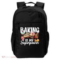 Baking Is My Superpower Clothing Teens Cool Gift Backpack thumb 0
