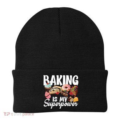 Baking Is My Superpower Clothing Teens Cool Gift Beanie