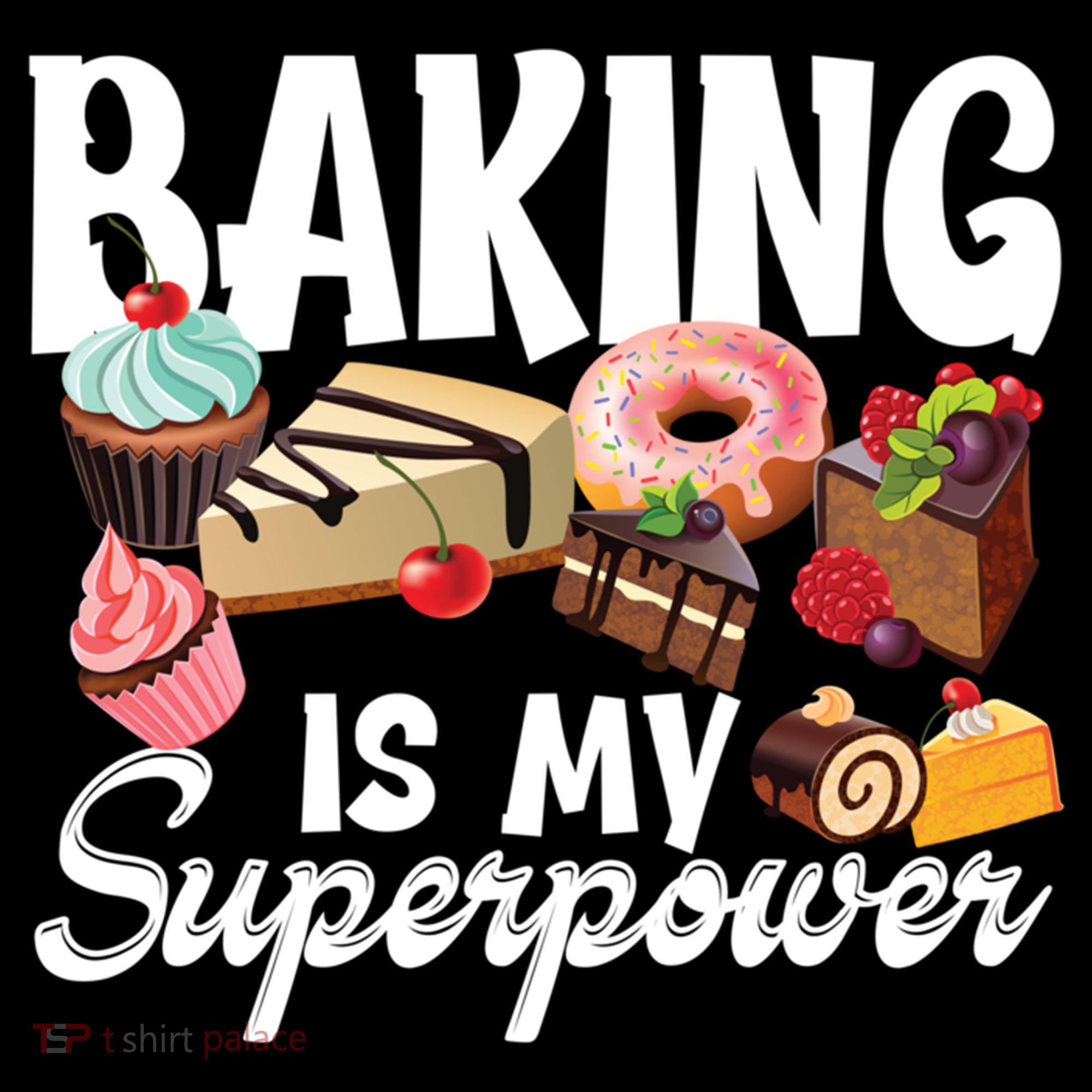 Baking Is My Superpower Clothing Teens Cool Gift Women's Hoodie
