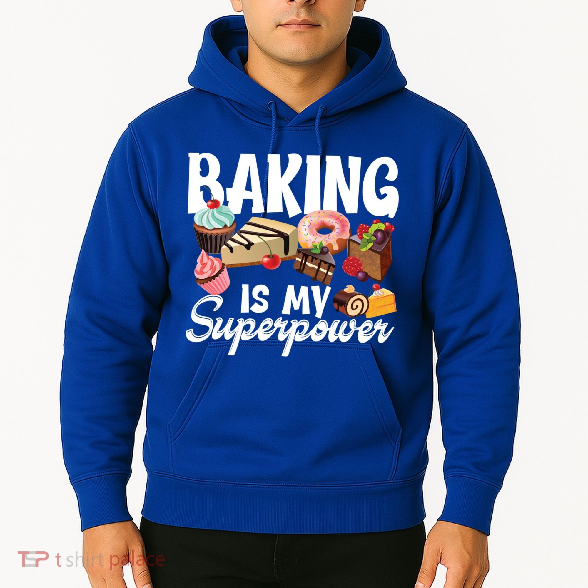 Baking Is My Superpower Clothing Teens Cool Gift Hoodie