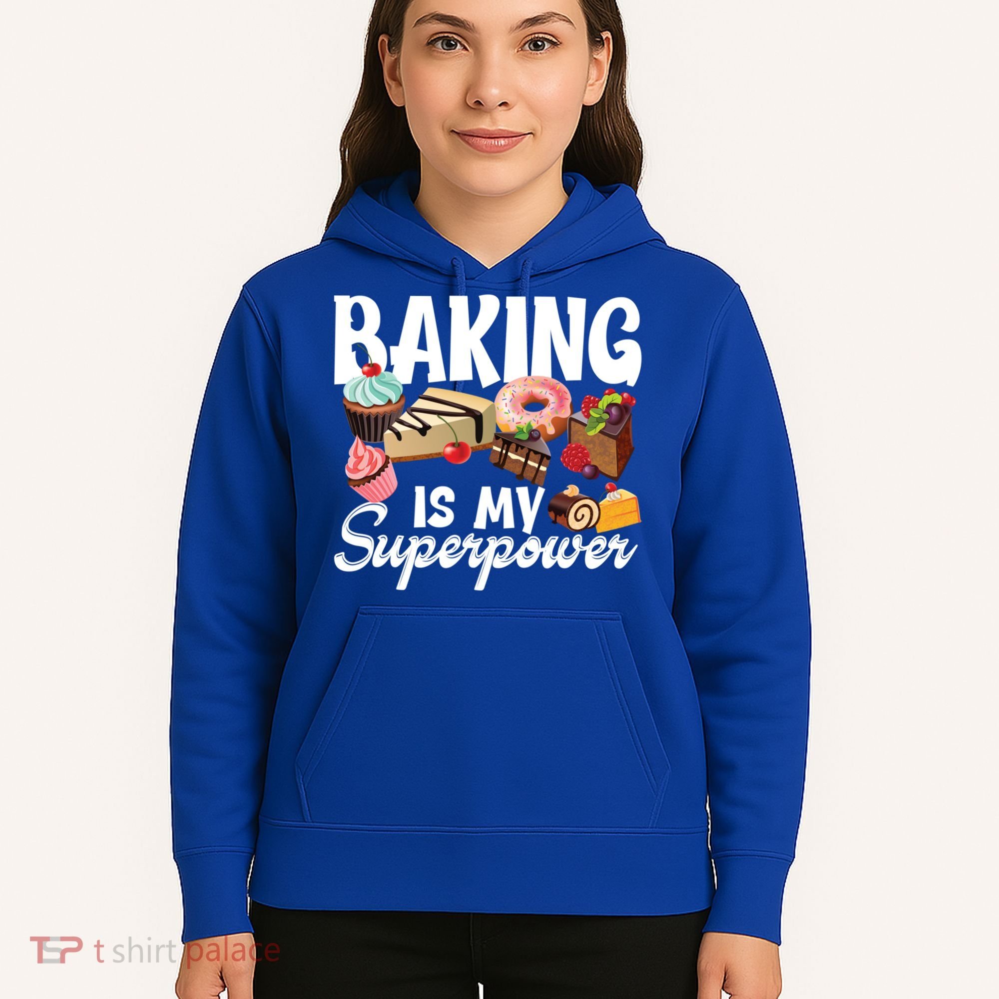 Baking Is My Superpower Clothing Teens Cool Gift Hoodie
