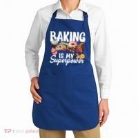 Baking Is My Superpower Clothing Teens Cool Gift Apron thumb 2