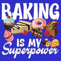 Baking Is My Superpower Clothing Teens Cool Gift Coaster thumb 2