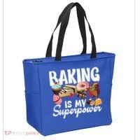 Baking Is My Superpower Clothing Teens Cool Gift Tote Bag thumb 2