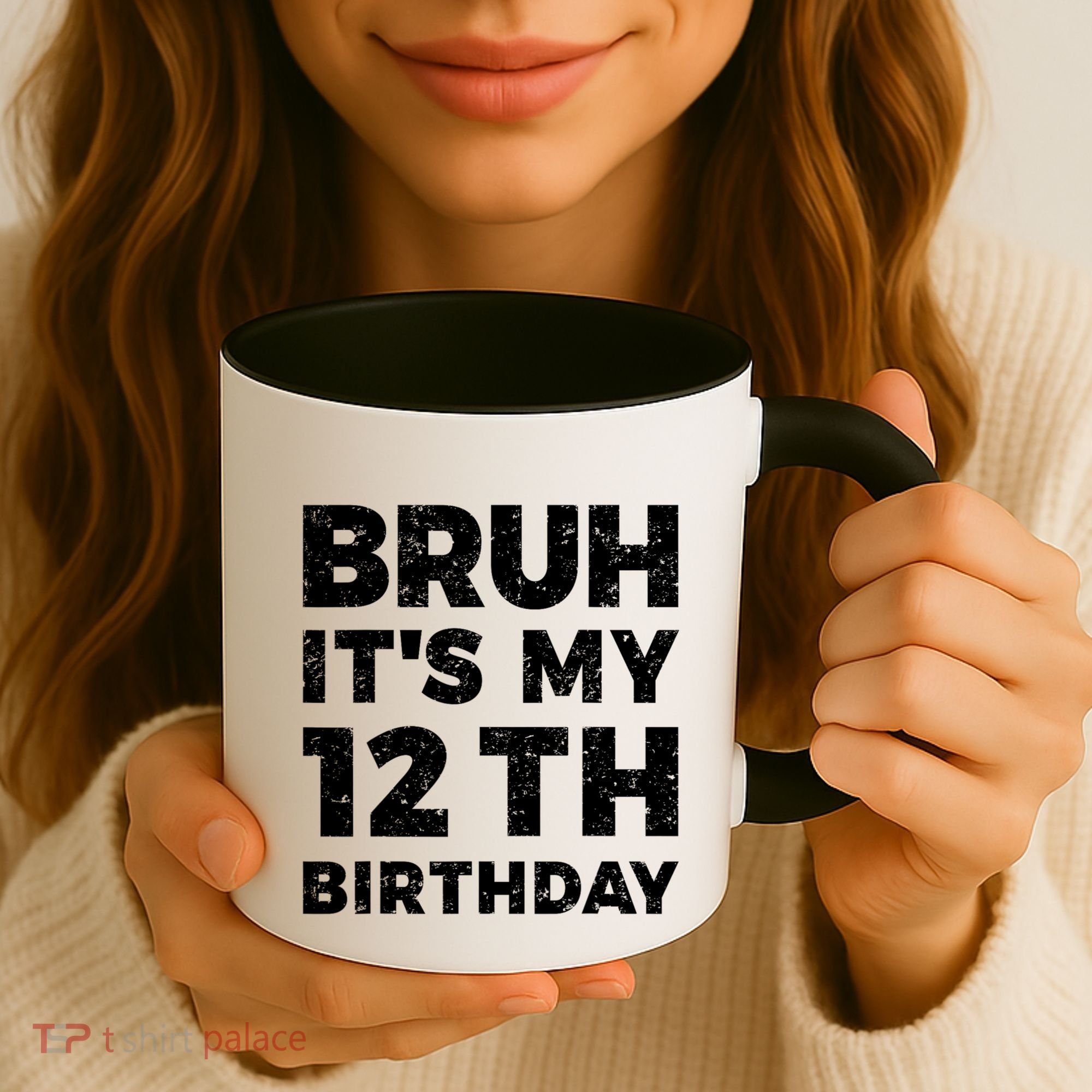 Bruh Its My 12th Birthday 12 Year Old Birthday Coffee Mug