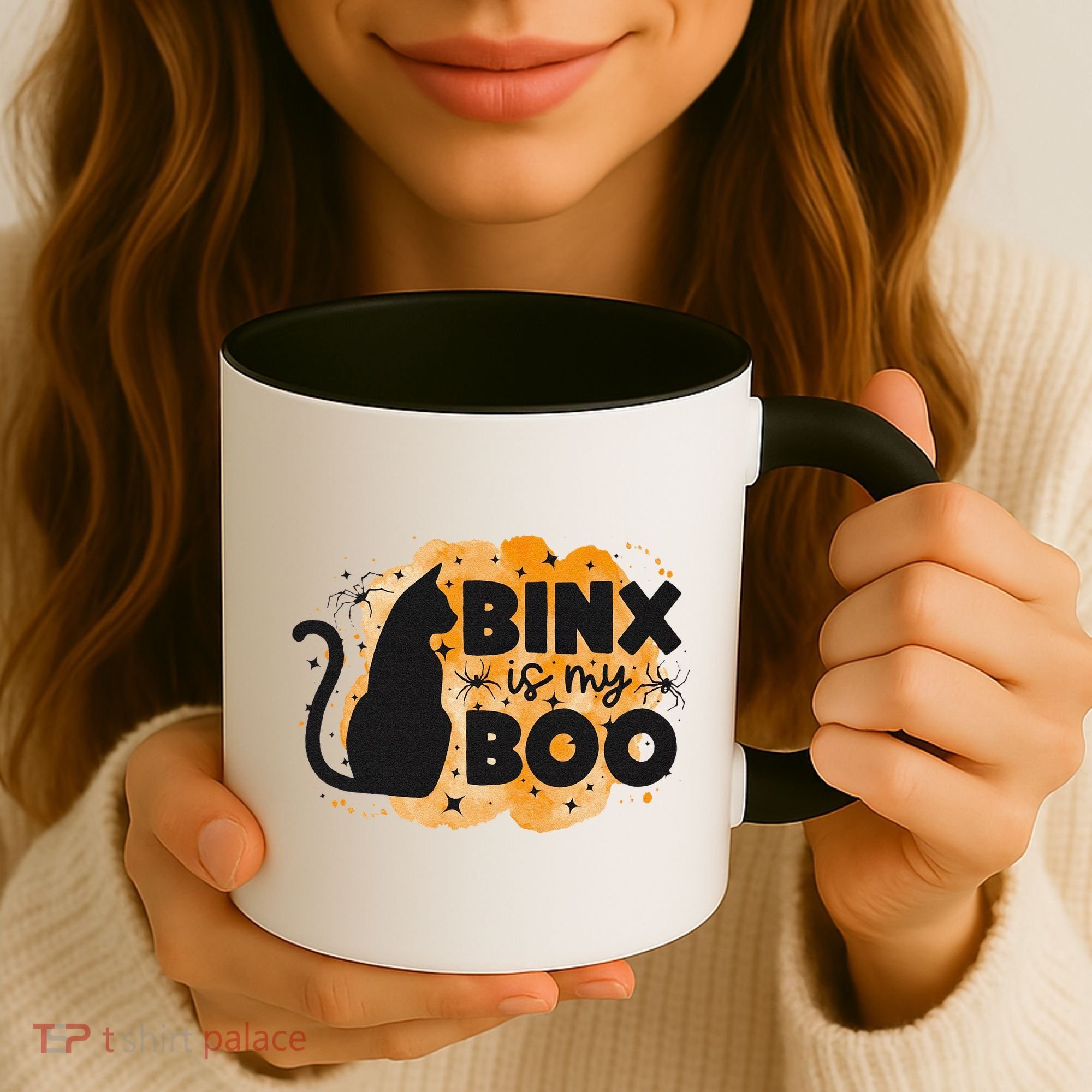Binx Is My Boo Halloween Cat Scary Holiday Horror Night Coffee Mug