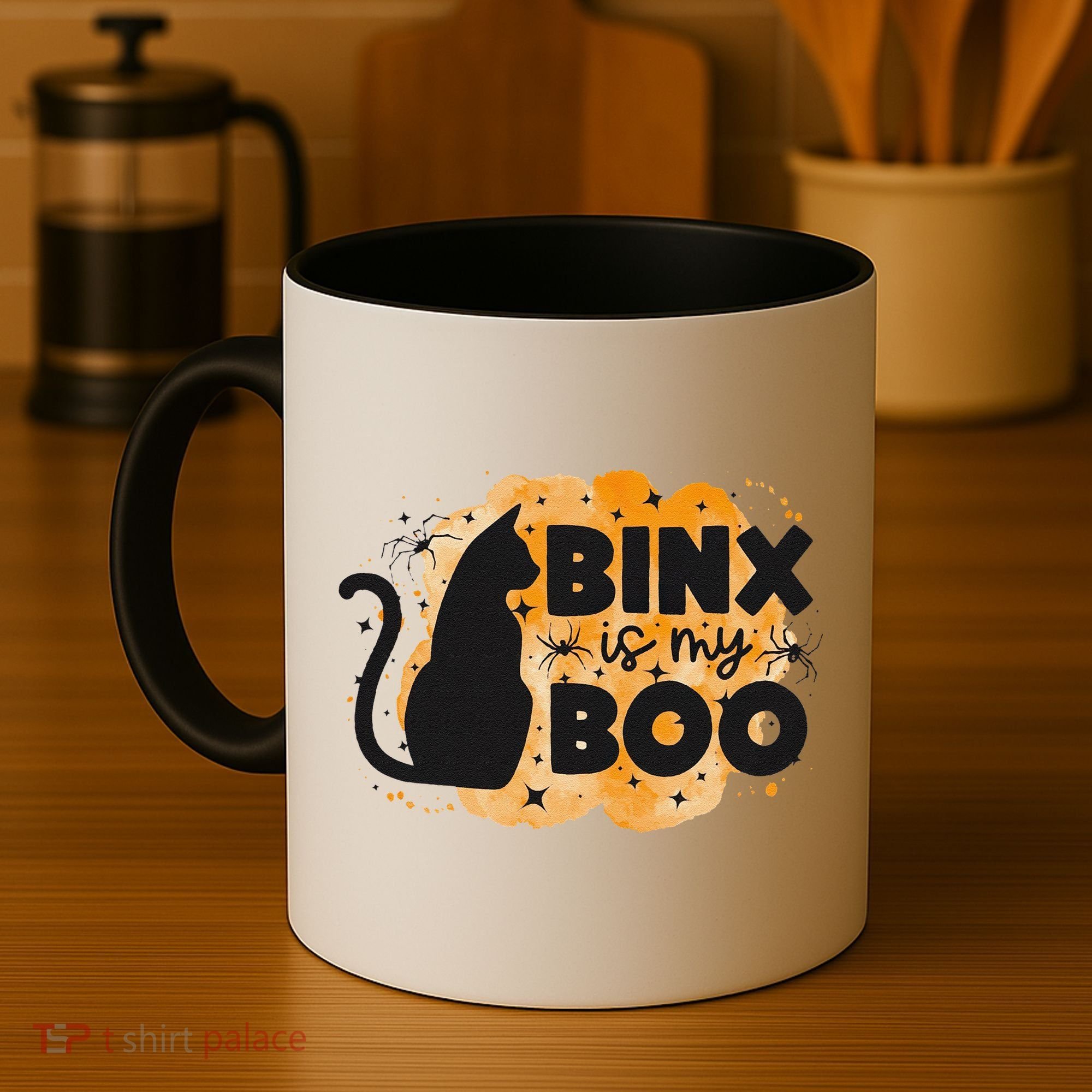 Binx Is My Boo Halloween Cat Scary Holiday Horror Night Coffee Mug