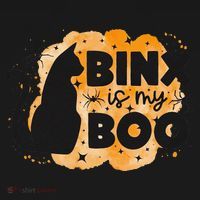 Binx Is My Boo Halloween Cat Scary Holiday Horror Night Women's Hoodie thumb 2