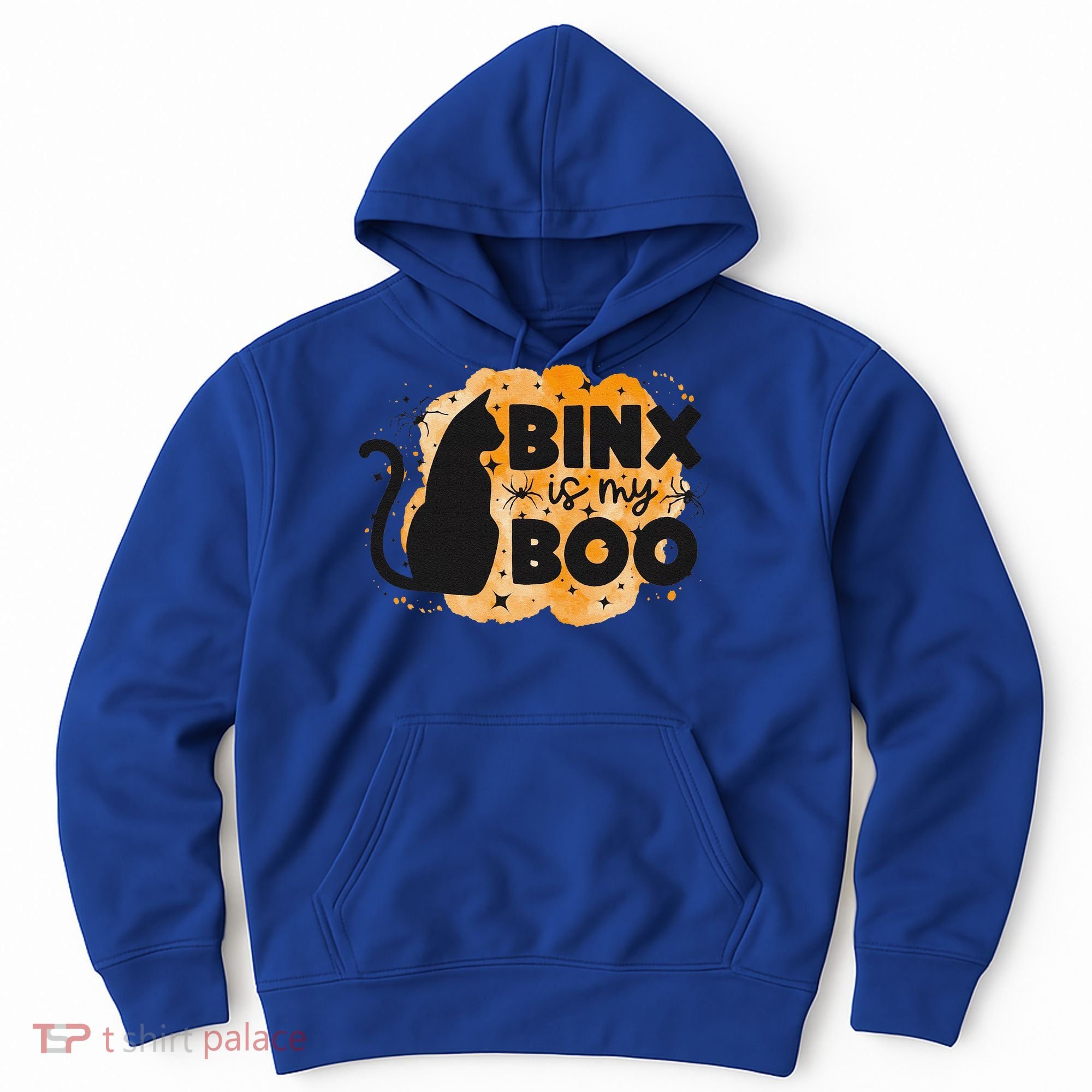 Binx Is My Boo Halloween Cat Scary Holiday Horror Night Hoodie
