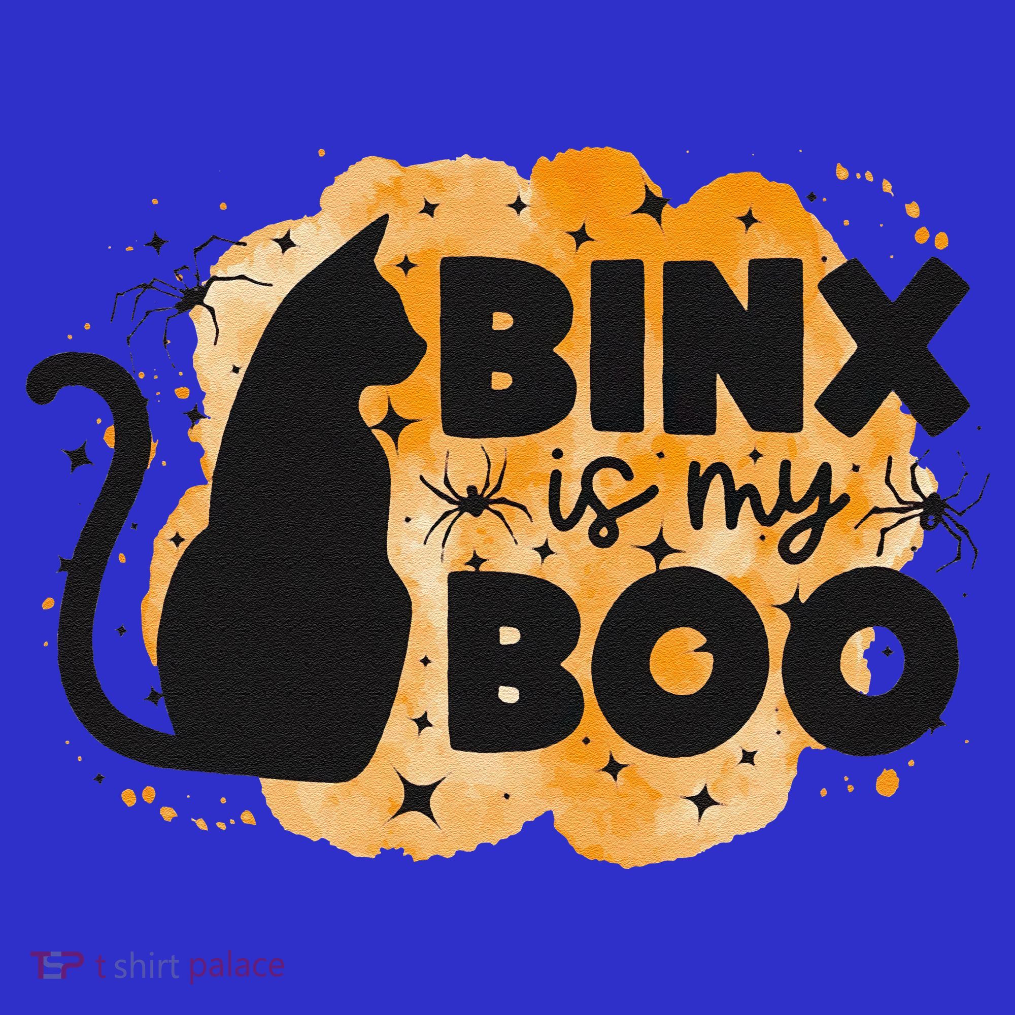 Binx Is My Boo Halloween Cat Scary Holiday Horror Night Women's Tank Top