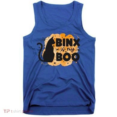Binx Is My Boo Halloween Cat Scary Holiday Horror Night Tank Top