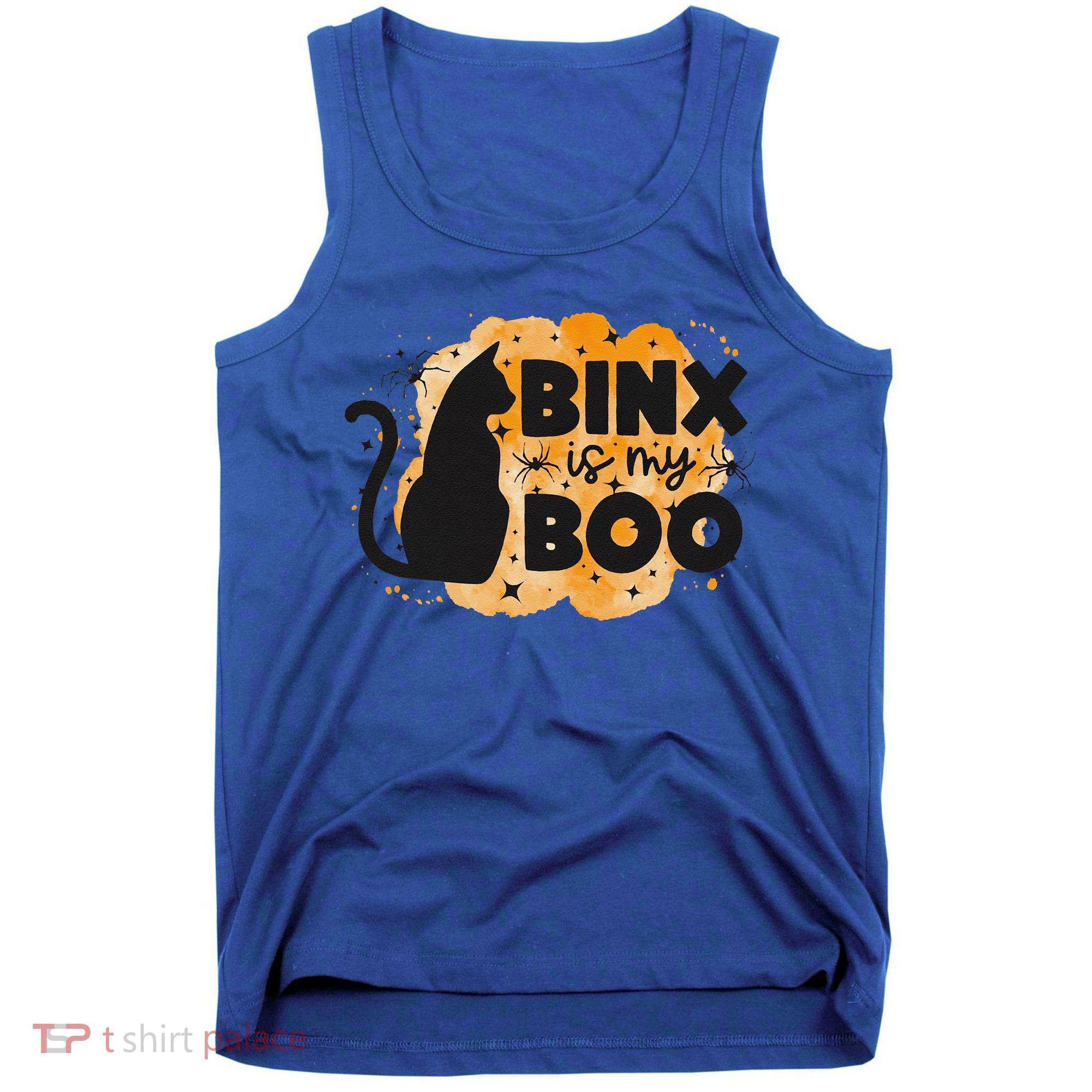 Binx Is My Boo Halloween Cat Scary Holiday Horror Night Tank Top