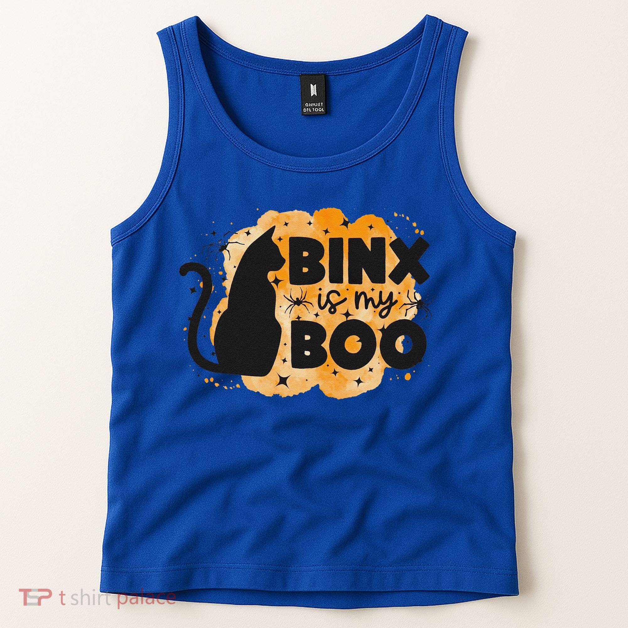 Binx Is My Boo Halloween Cat Scary Holiday Horror Night Tank Top