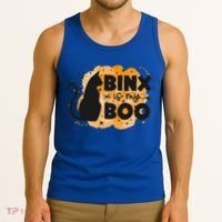 Binx Is My Boo Halloween Cat Scary Holiday Horror Night Tank Top thumb 3