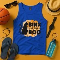 Binx Is My Boo Halloween Cat Scary Holiday Horror Night Tank Top thumb 4