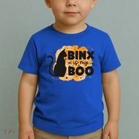 Binx Is My Boo Halloween Cat Scary Holiday Horror Night Toddler T-Shirt thumb 2
