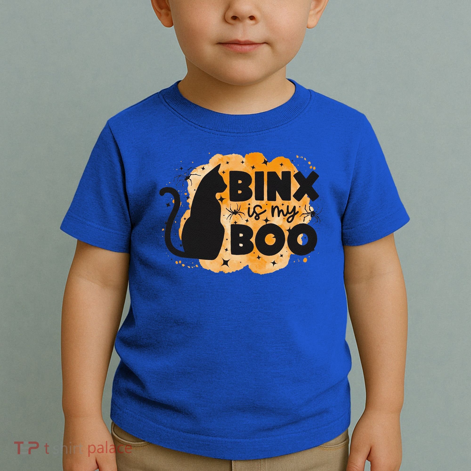 Binx Is My Boo Halloween Cat Scary Holiday Horror Night Toddler T-Shirt