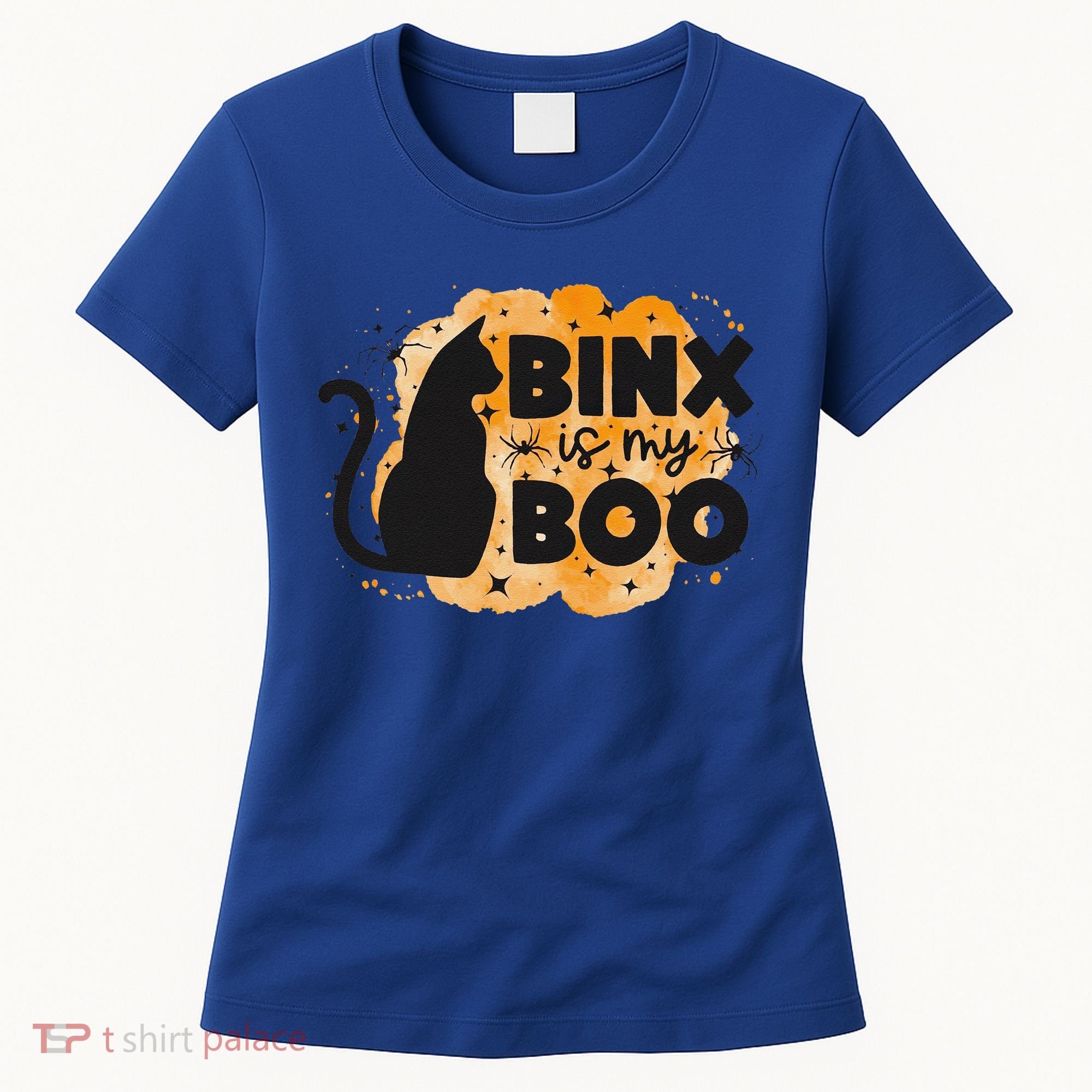 Binx Is My Boo Halloween Cat Scary Holiday Horror Night Women's T-Shirt
