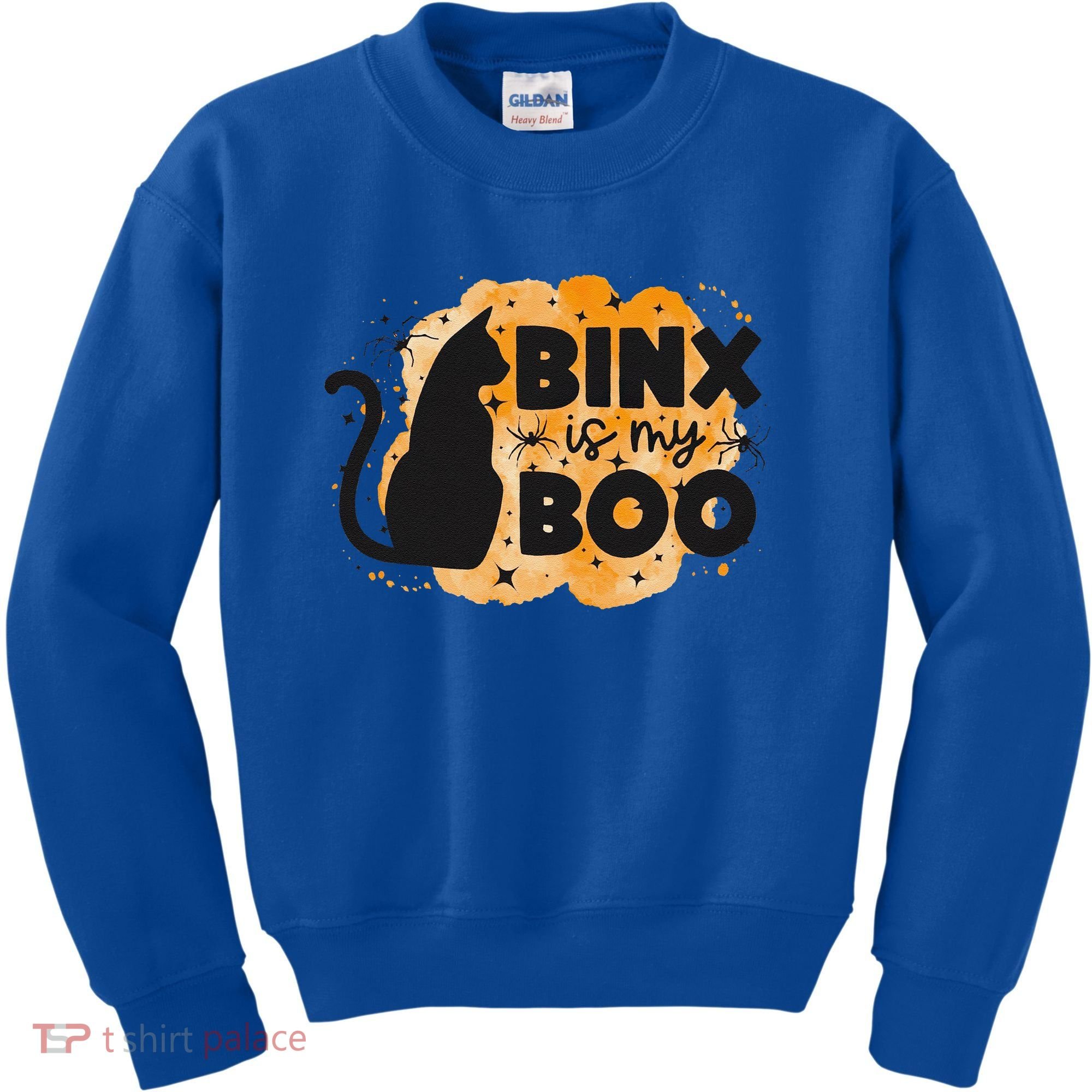 Binx Is My Boo Halloween Cat Scary Holiday Horror Night Kids Sweatshirt
