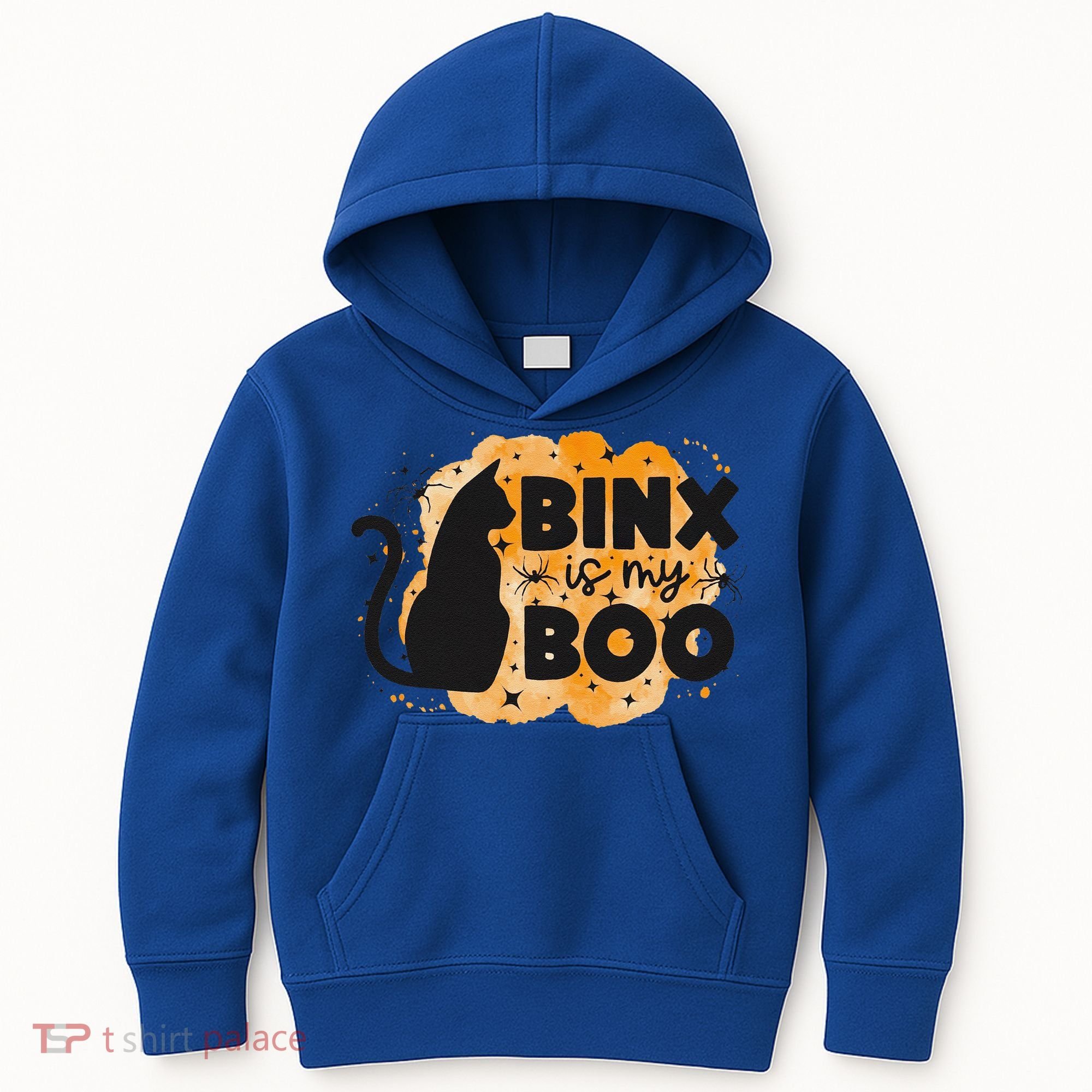 Binx Is My Boo Halloween Cat Scary Holiday Horror Night Kids Hoodie