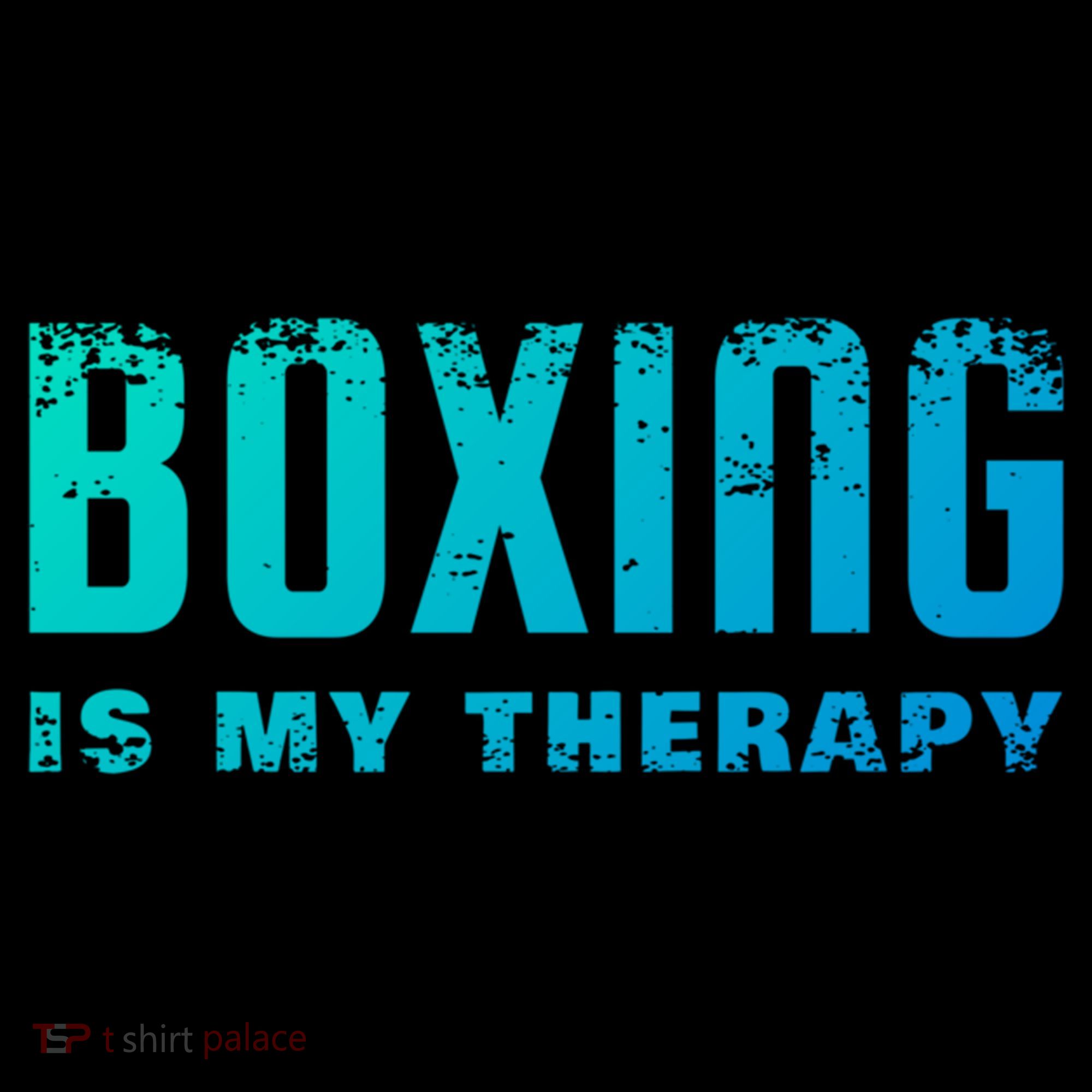 Boxing Is My Therapy Boxer Cool Gift Coffee Mug