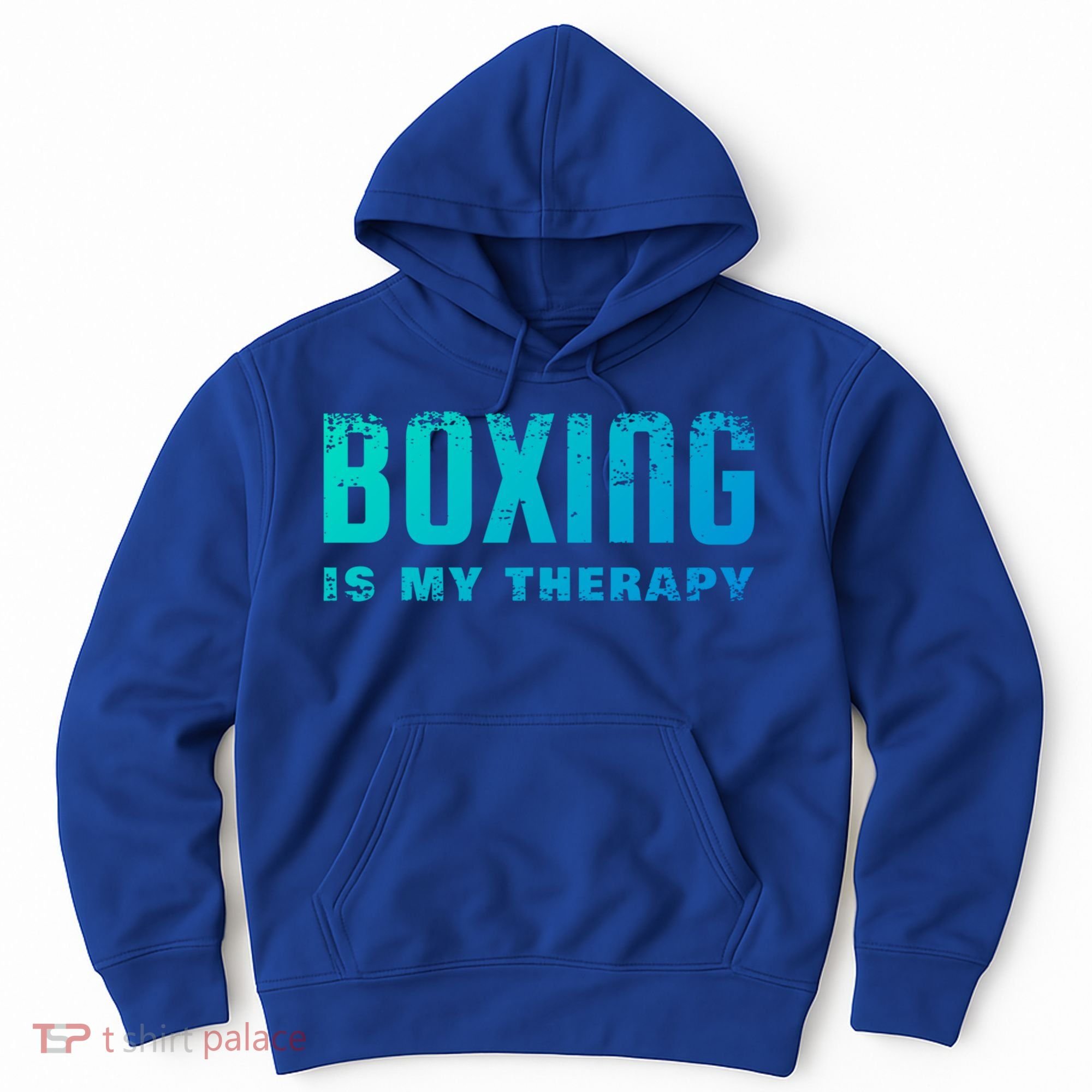 Boxing Is My Therapy Boxer Cool Gift Hoodie