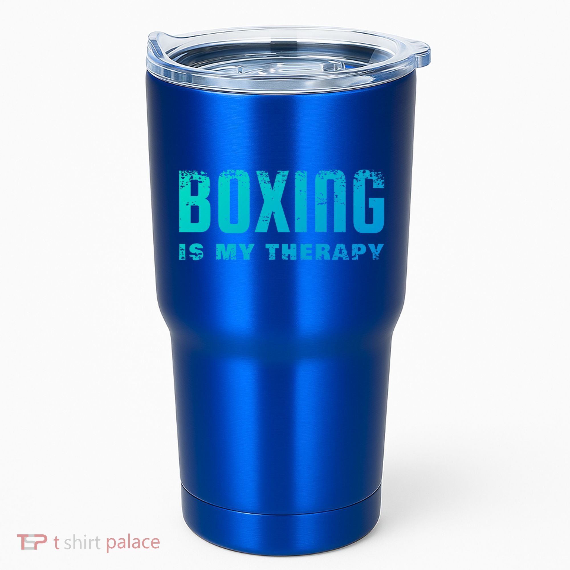 Boxing Is My Therapy Boxer Cool Gift Tumbler