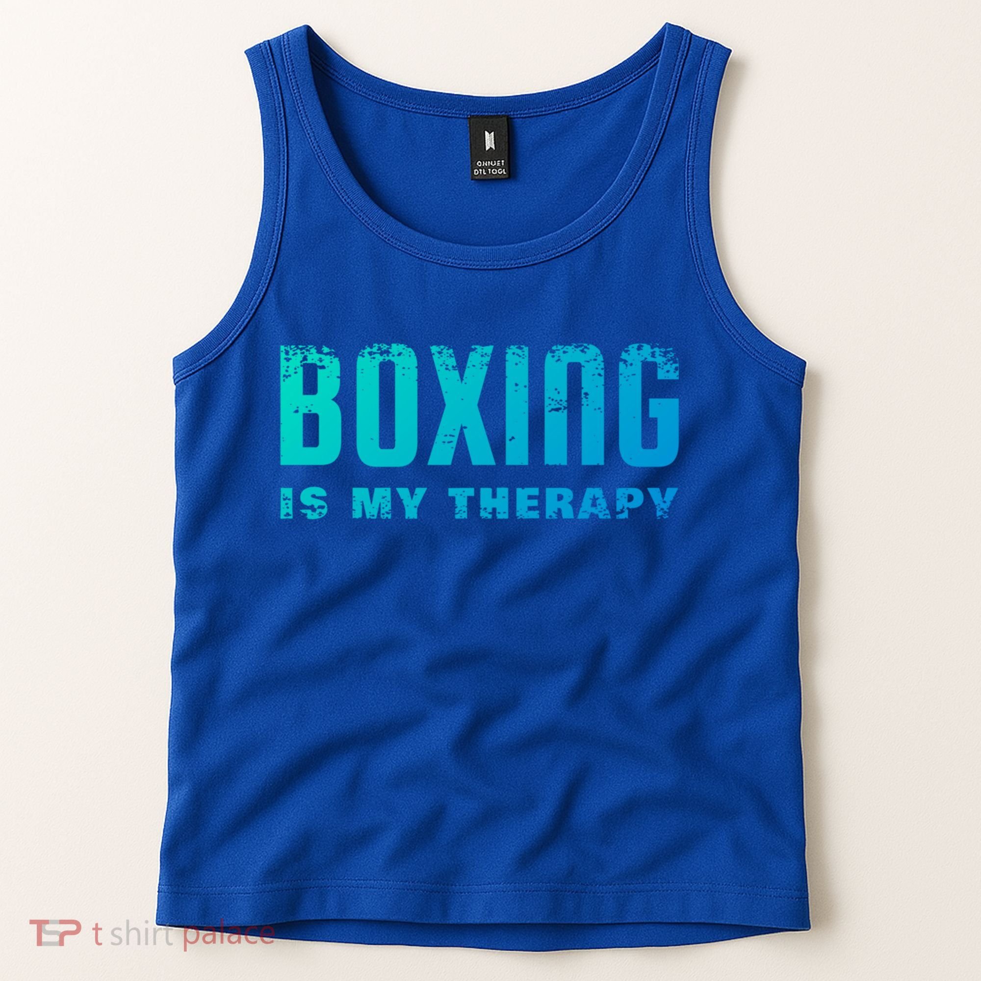 Boxing Is My Therapy Boxer Cool Gift Tank Top