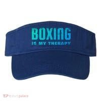 Boxing Is My Therapy Boxer Cool Gift Visor thumb 0