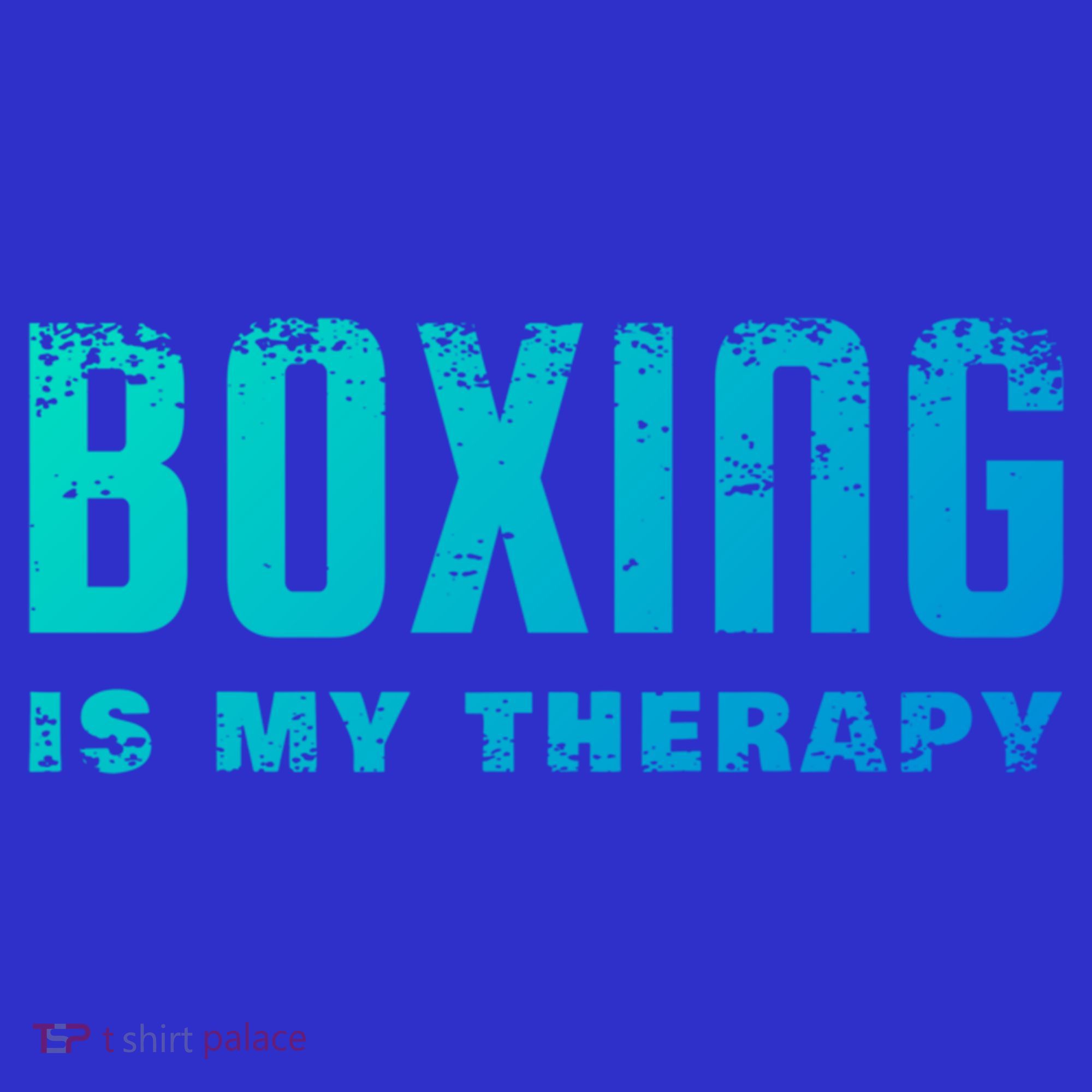 Boxing Is My Therapy Boxer Cool Gift Kids Sweatshirt