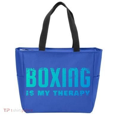 Boxing Is My Therapy Boxer Cool Gift Tote Bag