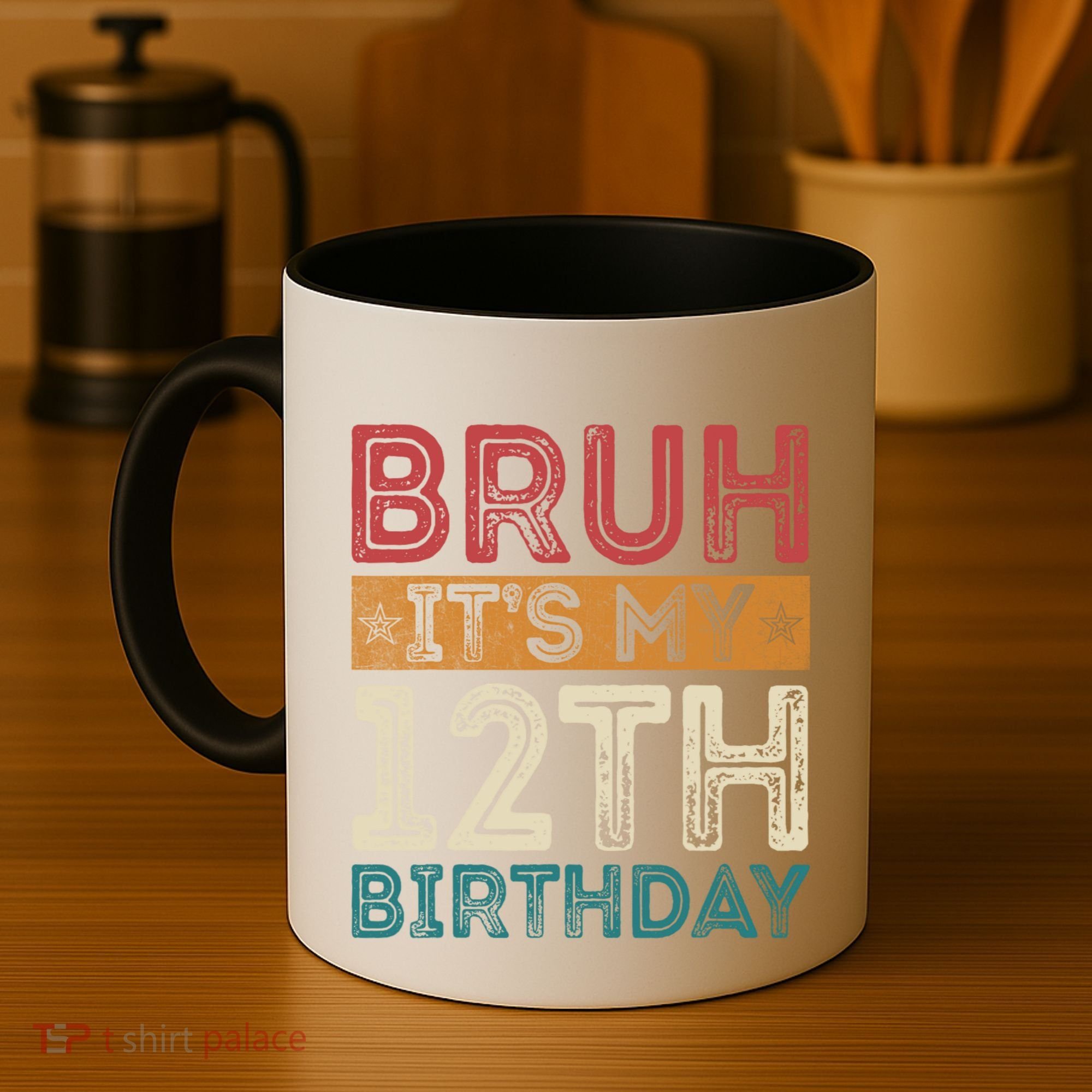 Bruh Its My 12th Birthday 12 Year Old Birthday Coffee Mug