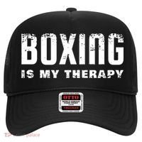Boxing Is My Therapy Boxer Gift Hat thumb 0